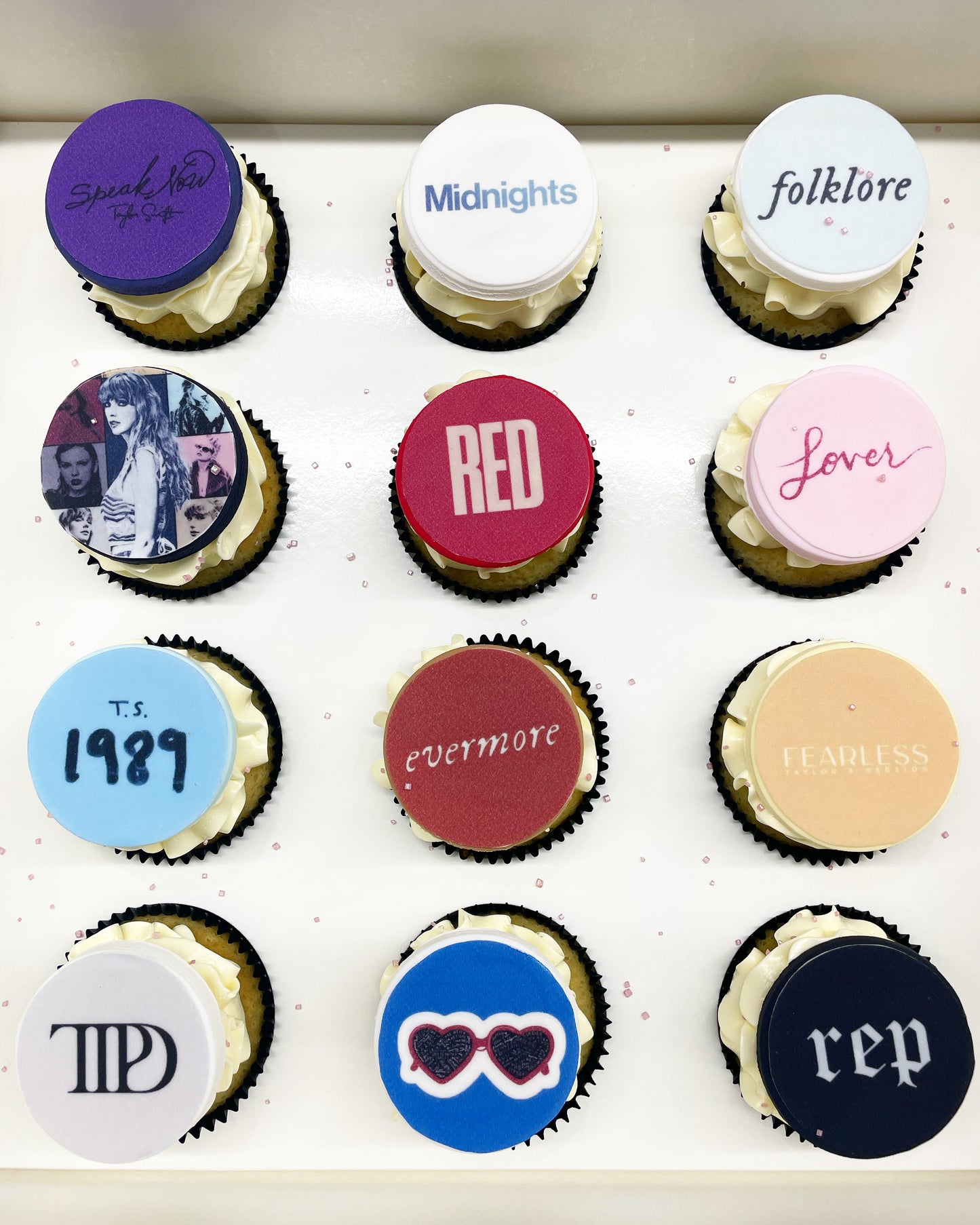Taylor Swift Cupcakes - Box of 12