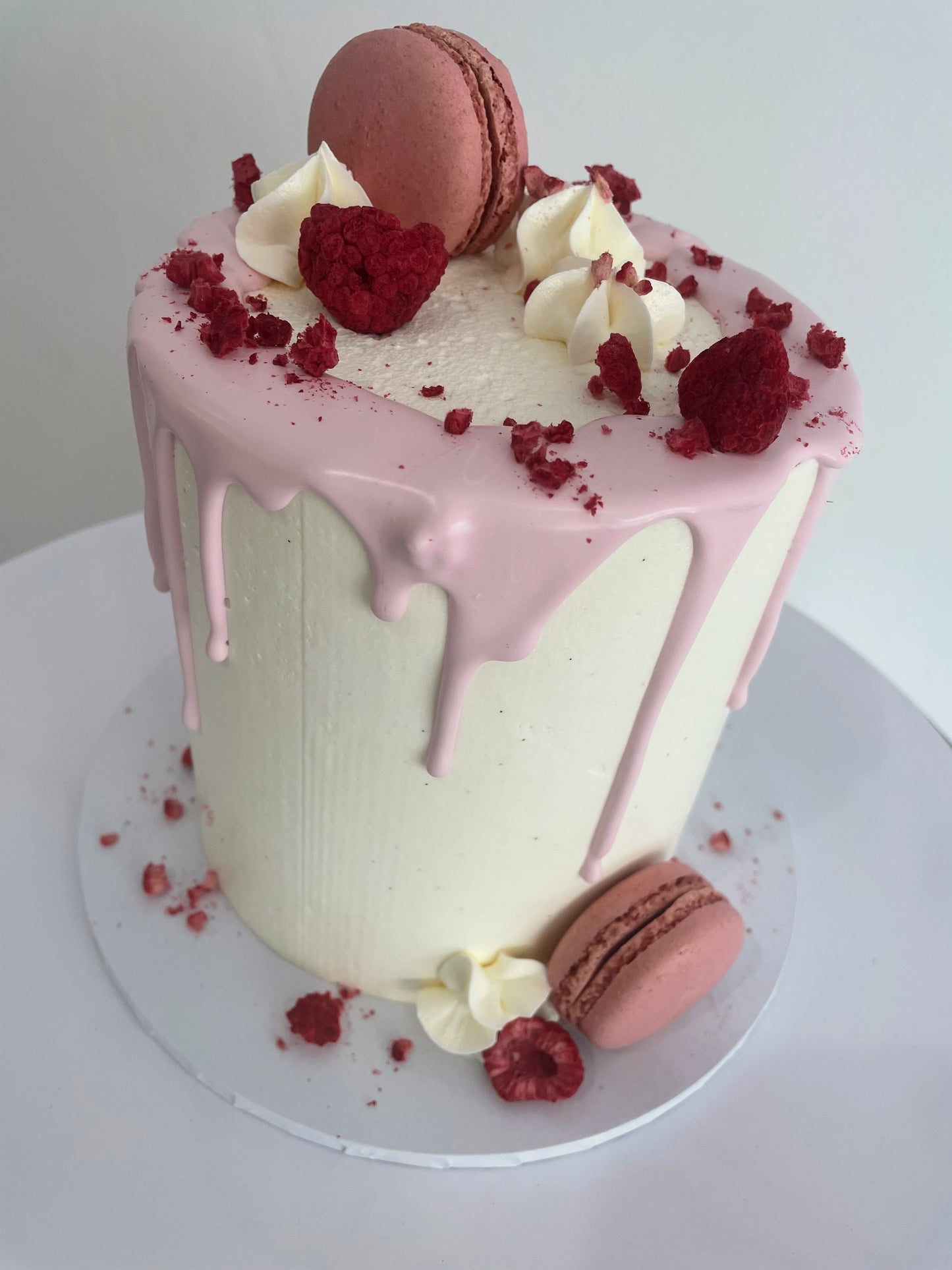 Valentine cake for two