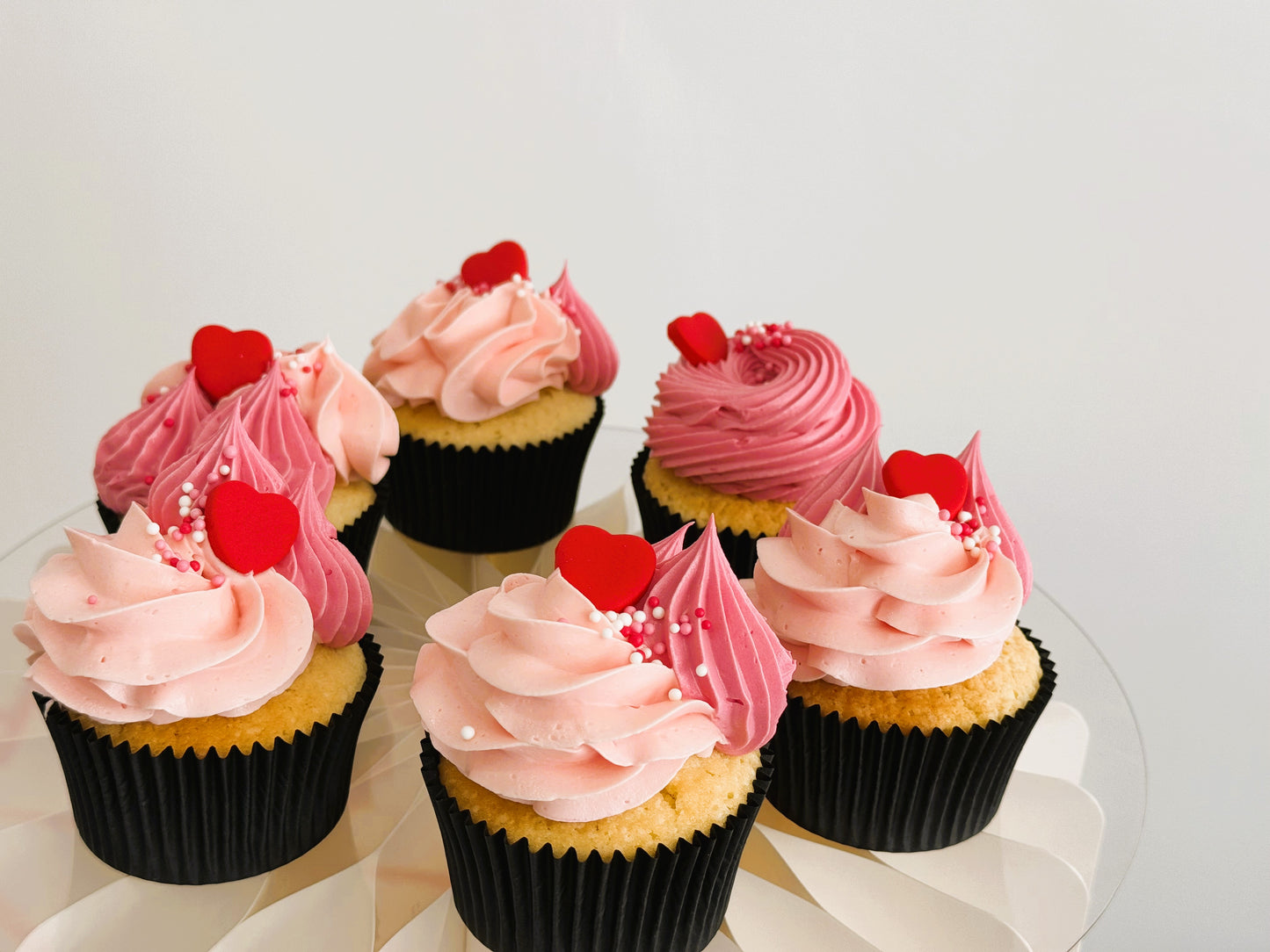 Valentine's Day Cupcake Gift Box - 6 in a box