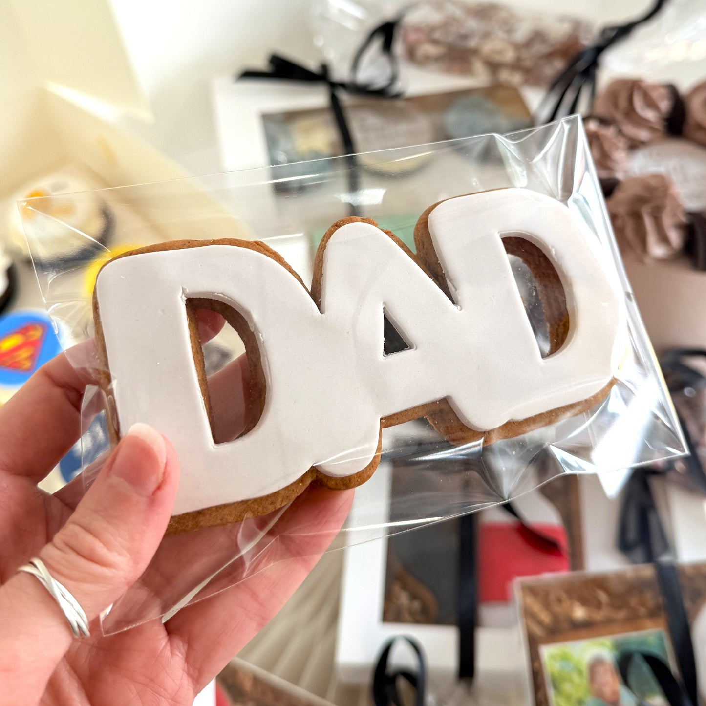 Father's Day Cookies - gift boxes and singles