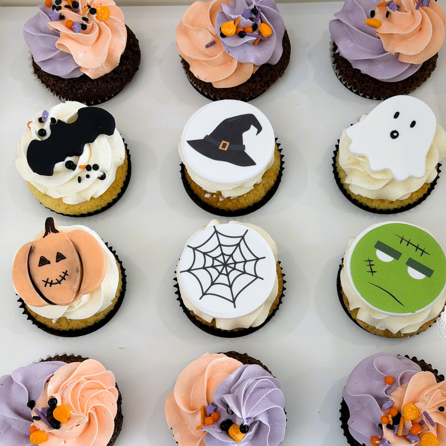 Halloween Cupcakes - Box of 12