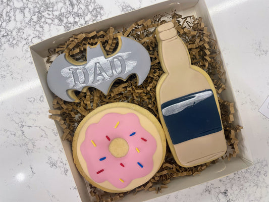 Father's Day Cookie gift box