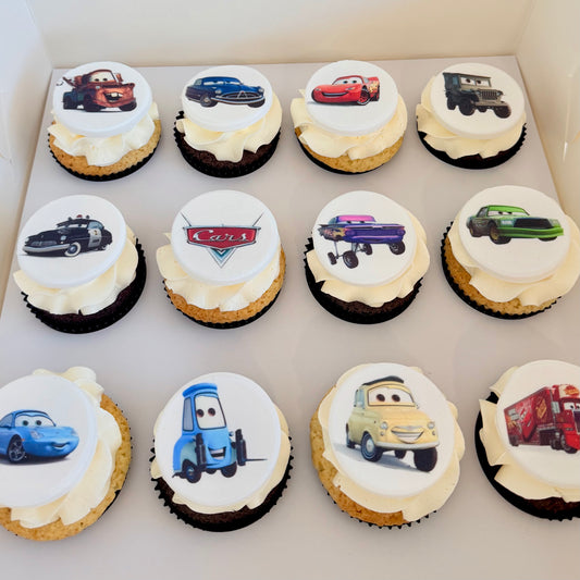 Cars The Movie Characters Cupcakes