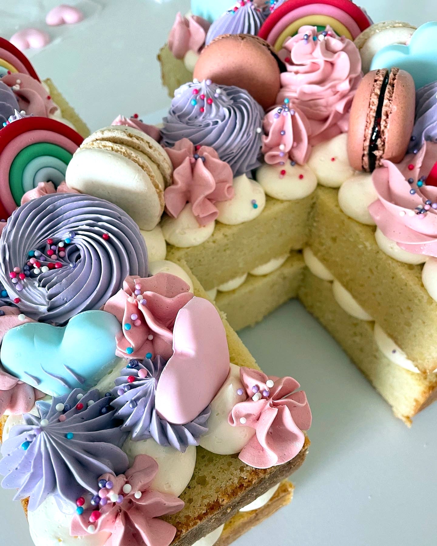 Letter & Number Cakes