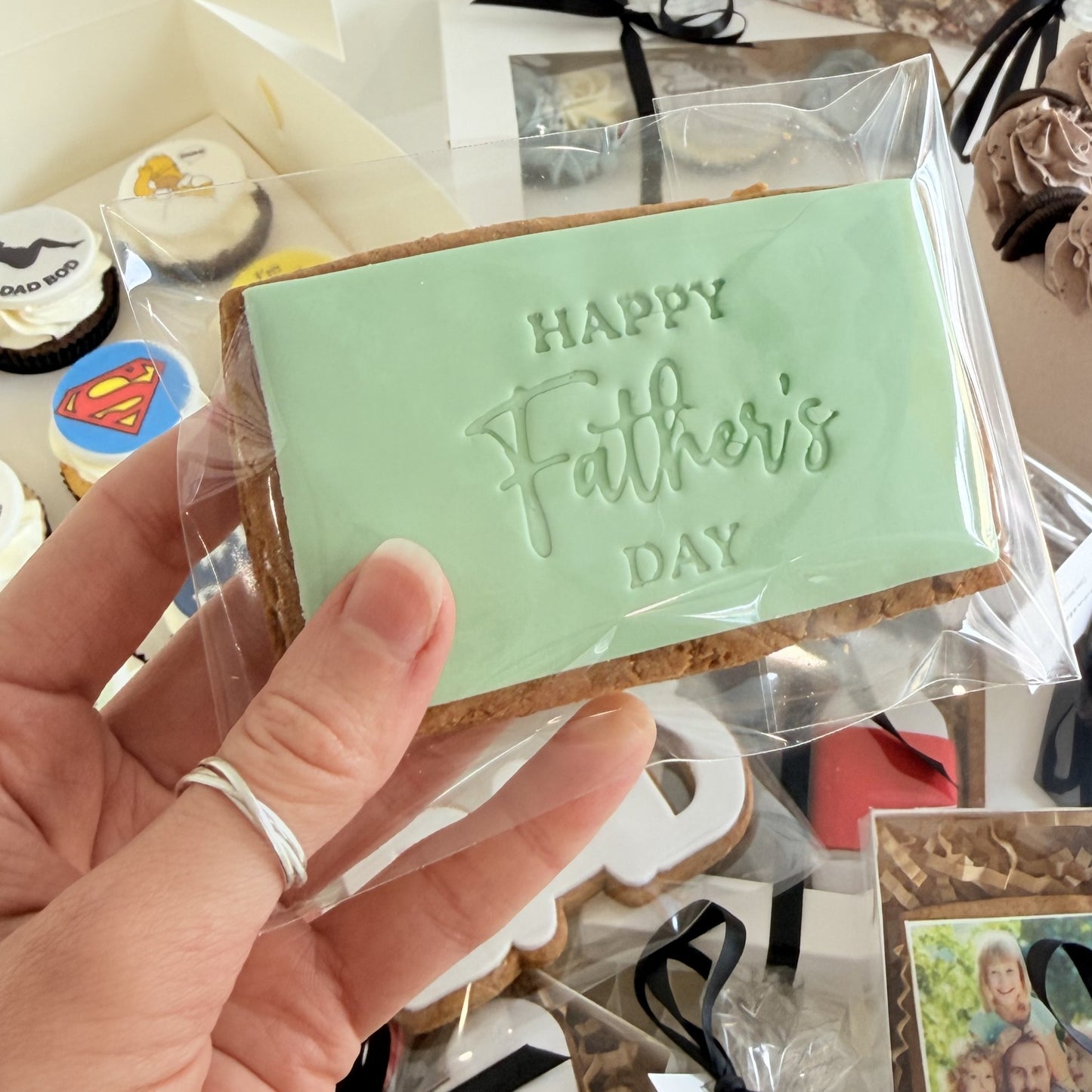 Father's Day Cookies - gift boxes and singles