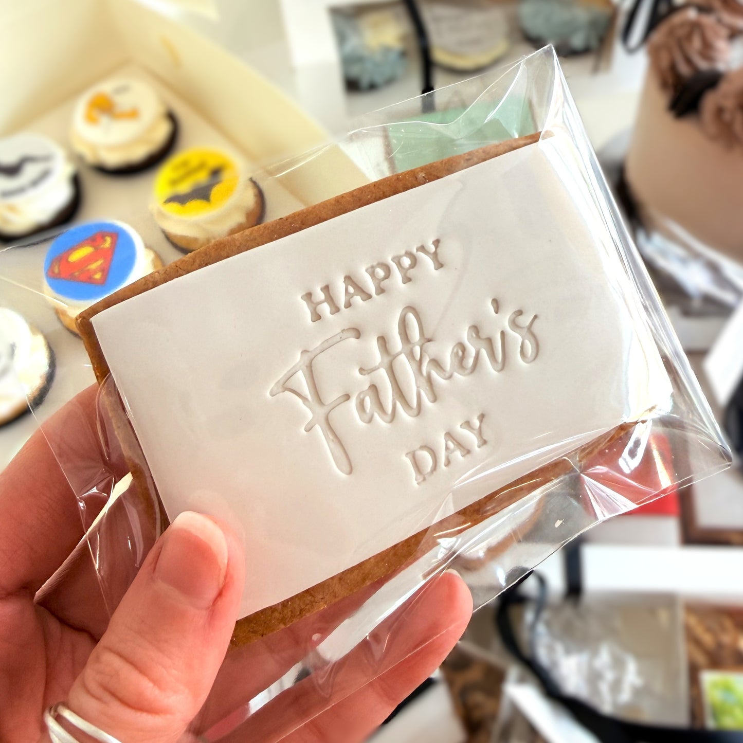 Father's Day Cookies - gift boxes and singles